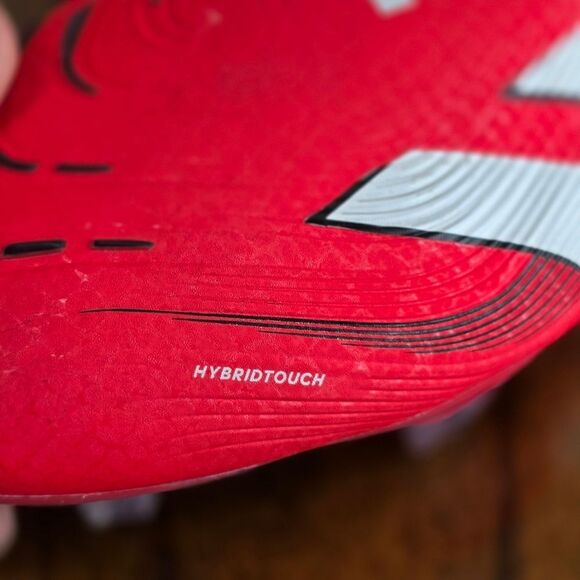 Adidas Predator Elite Laceless FG Soccer Cleats Lucid Red White Men's 11 ID3877 - Picture 12 of 16